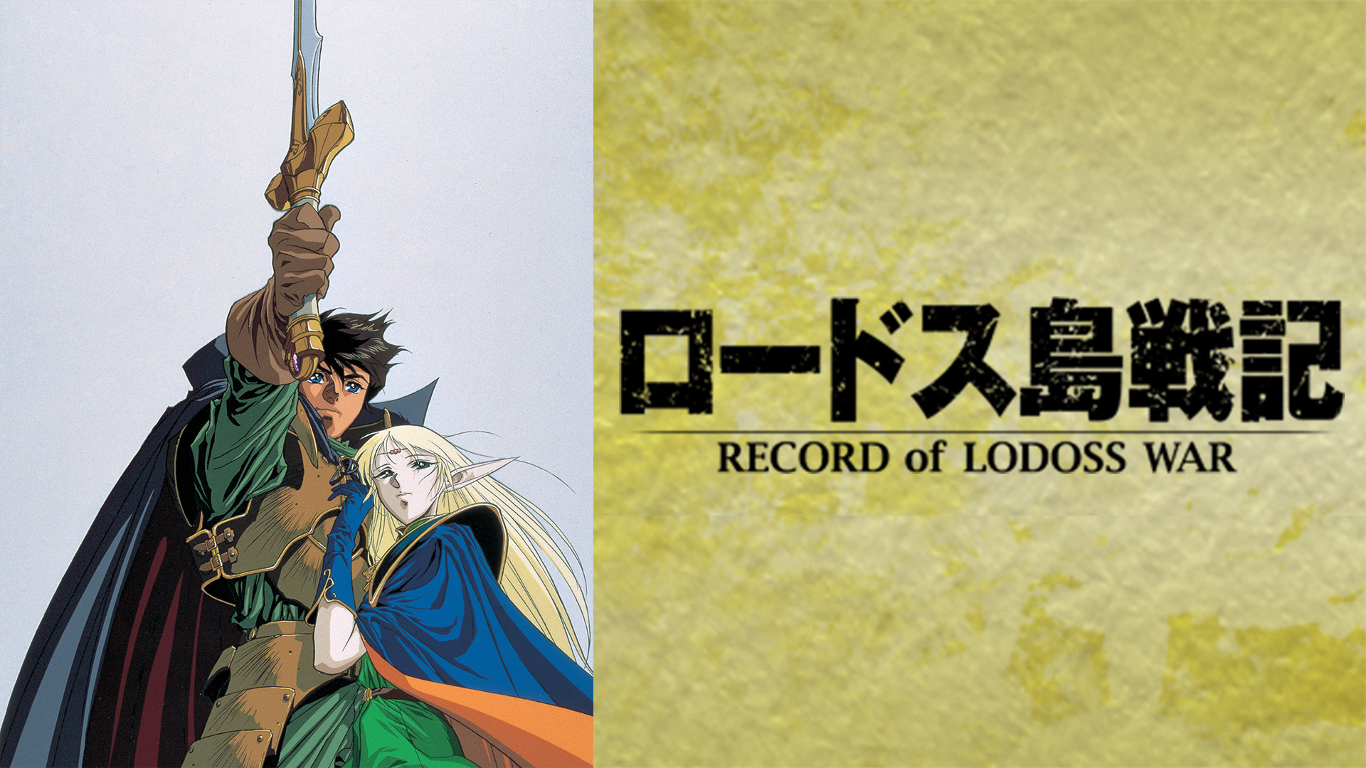 ロードス島戦記 - dアニメストア キービジュアル