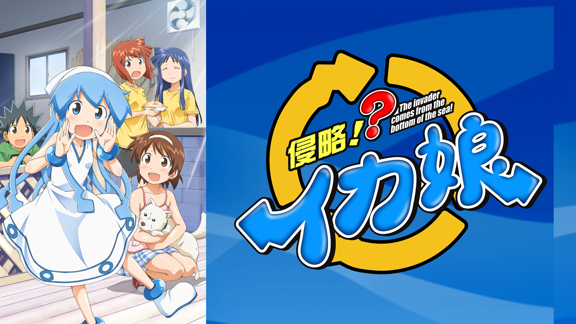 侵略!?イカ娘 - dアニメストア キービジュアル