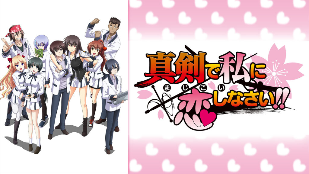 真剣で私に恋しなさい!! (放送版) - dアニメストア キービジュアル