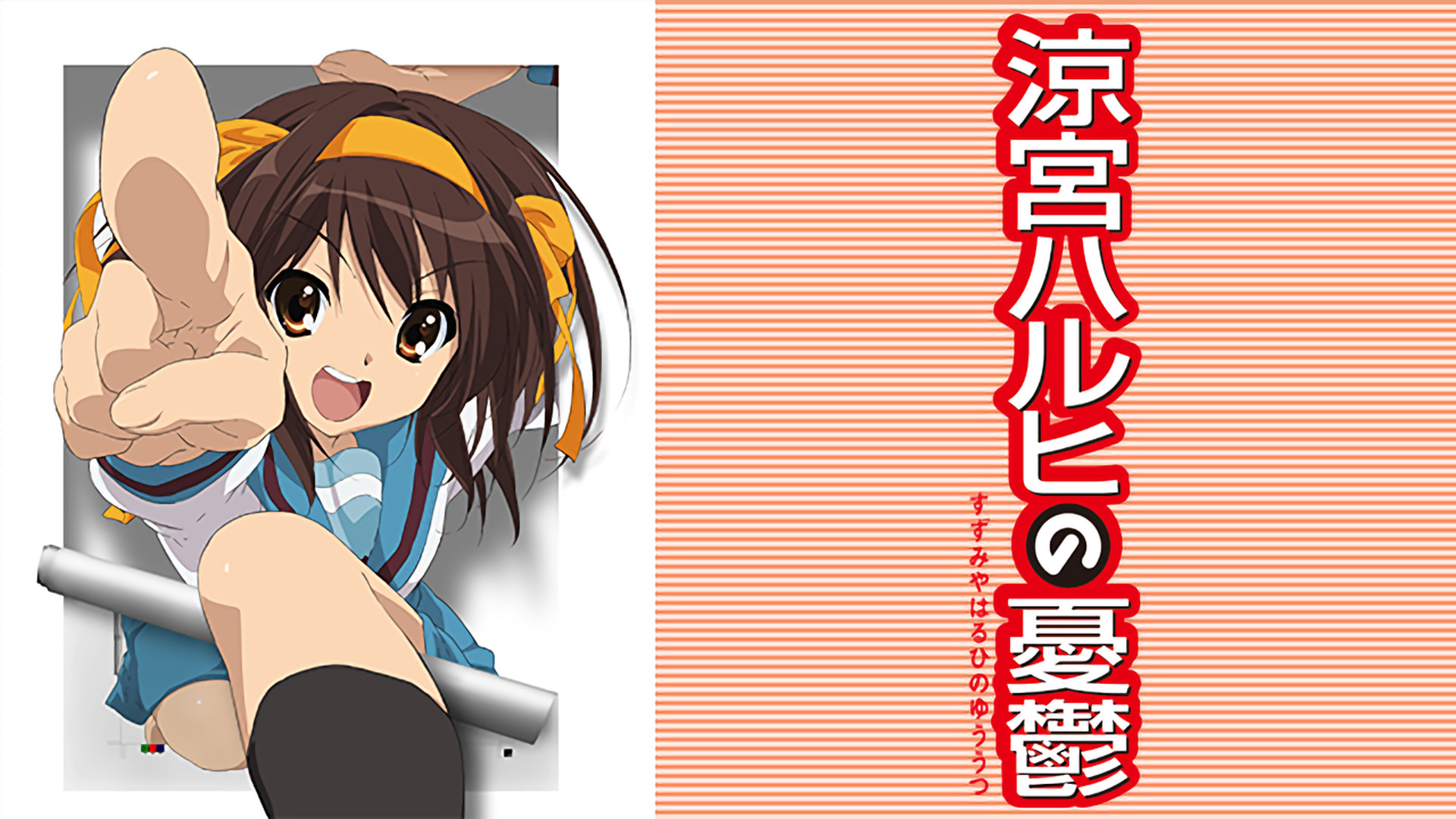 涼宮ハルヒの憂鬱(2009年放送版) - d-anime キービジュアル