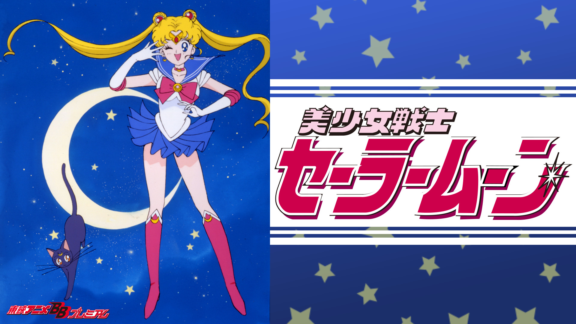 美少女戦士セーラームーン - dアニメストア キービジュアル