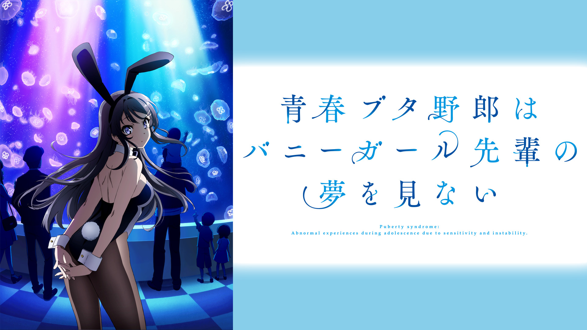 青春ブタ野郎はバニーガール先輩の夢を見ない - d-anime キービジュアル