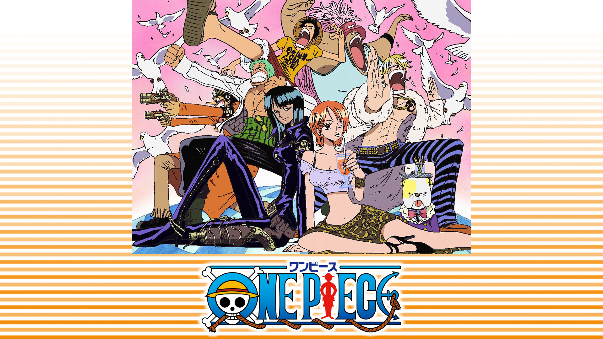 ワンピース 空島・黄金の鐘編 - dアニメストア キービジュアル