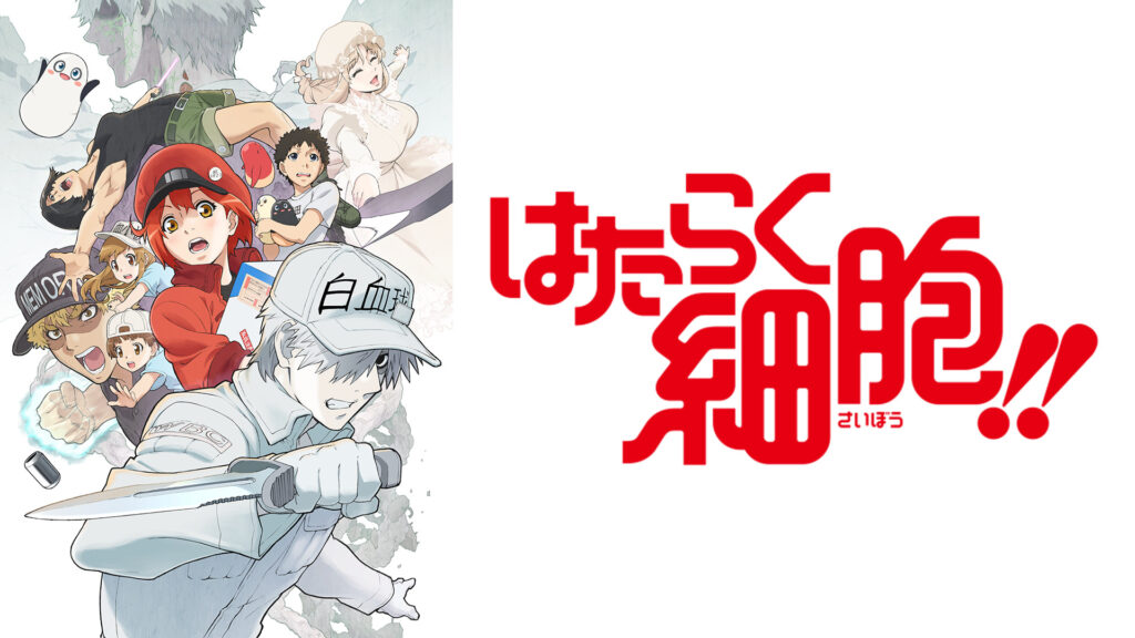 はたらく細胞!! - dアニメストア キービジュアル