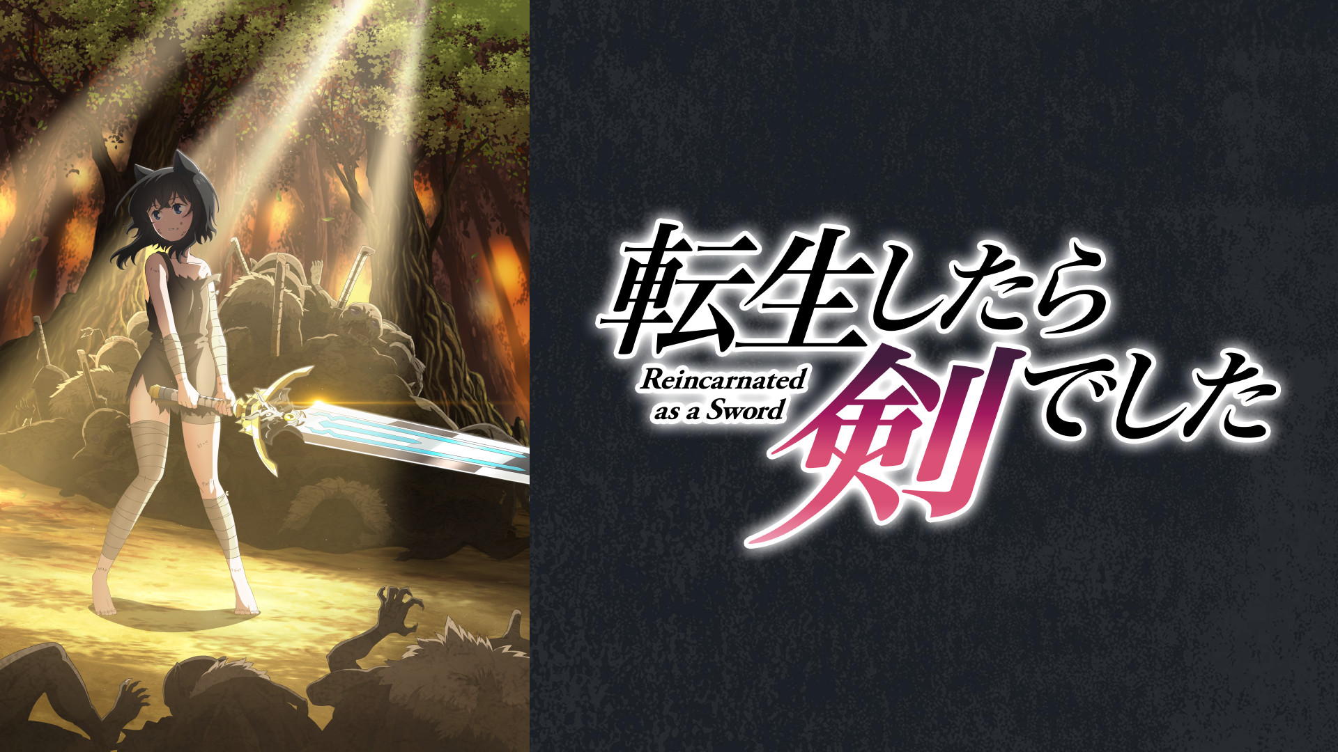 転生したら剣でした - dアニメストア キービジュアル