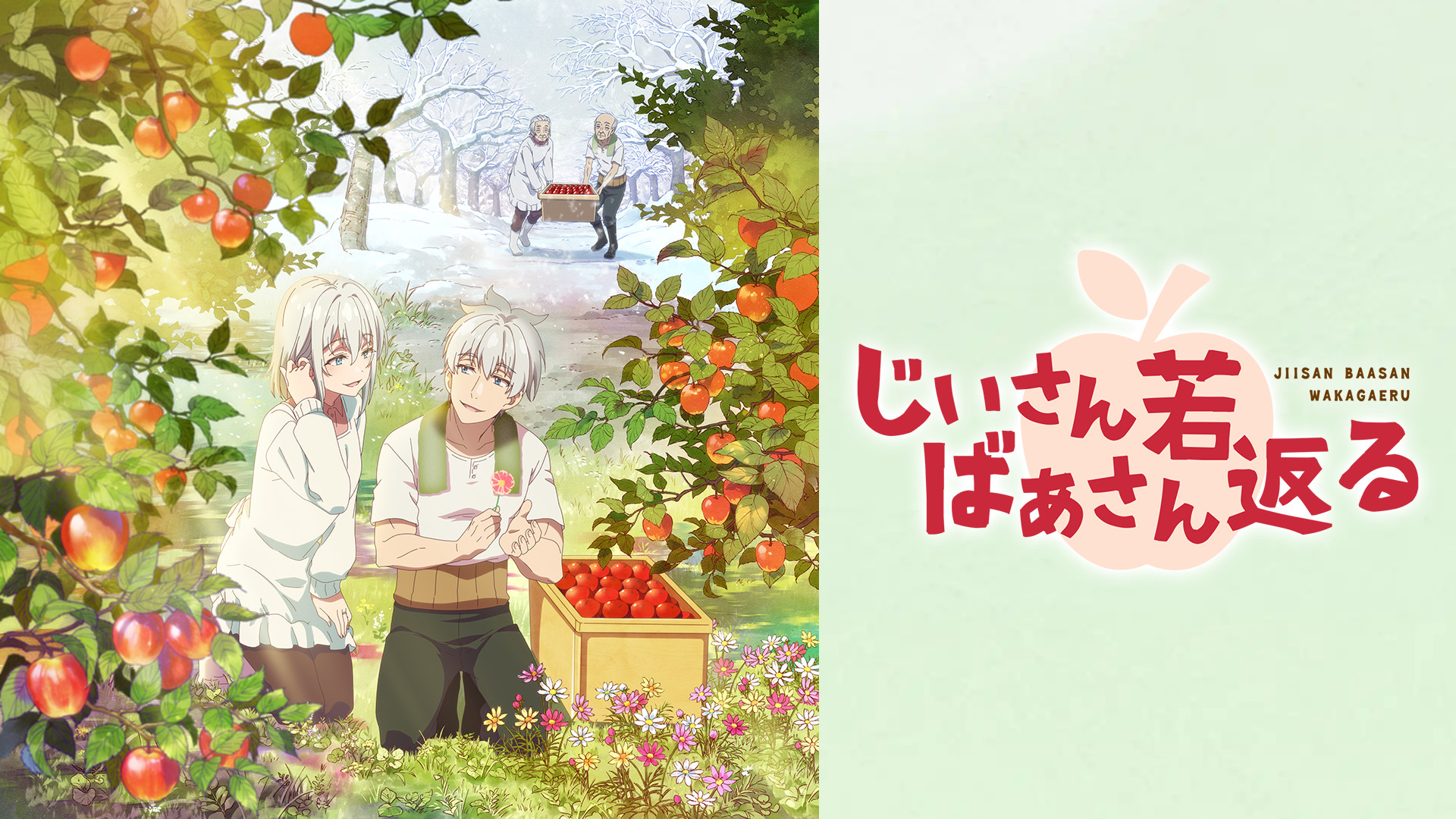 じいさんばあさん若返る - dアニメストア キービジュアル