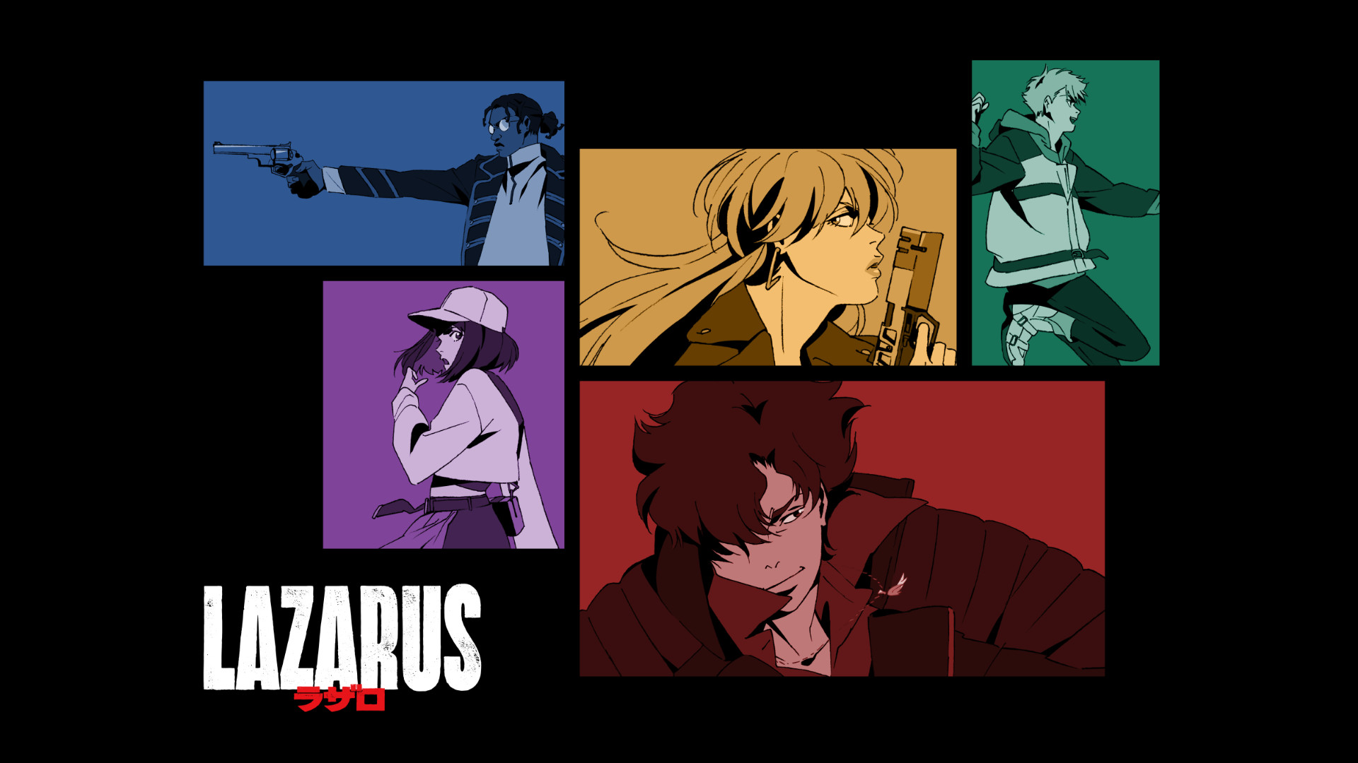 LAZARUS ラザロ - dアニメストア キービジュアル