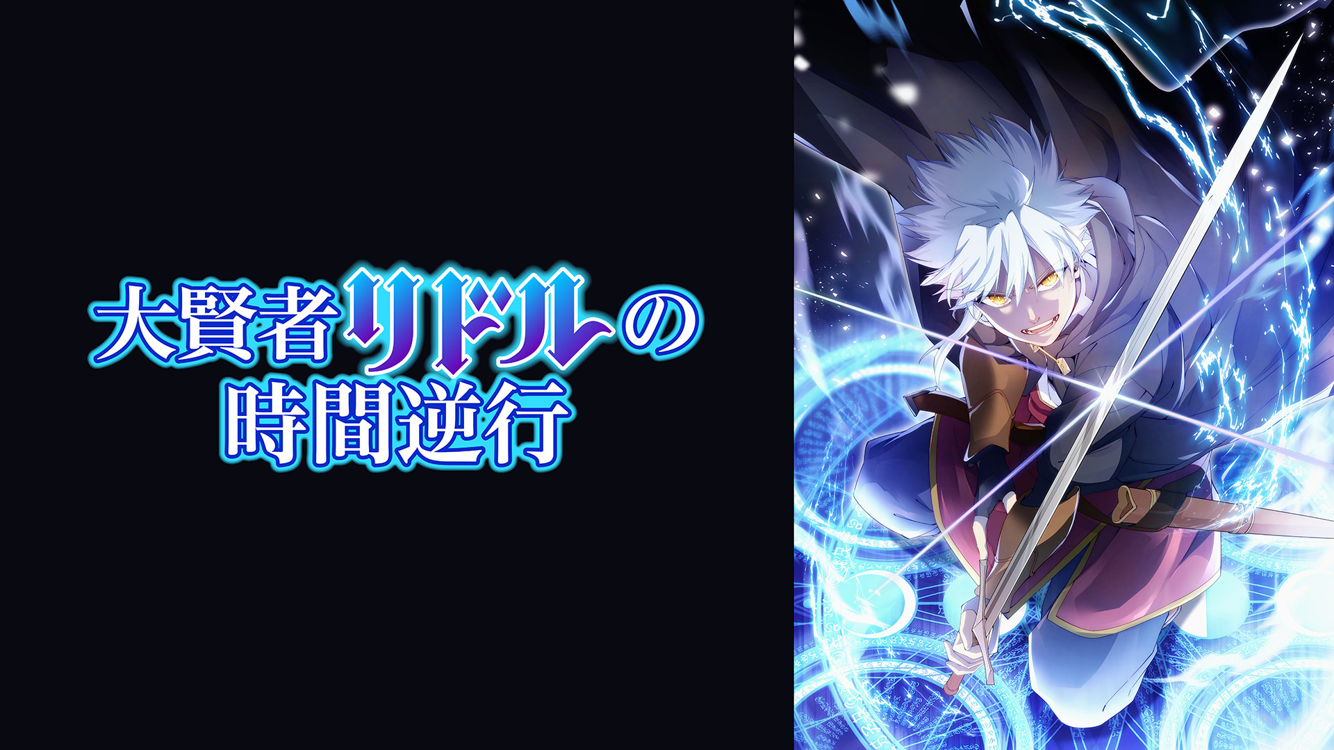 大賢者リドルの時間逆行 - dアニメストア キービジュアル