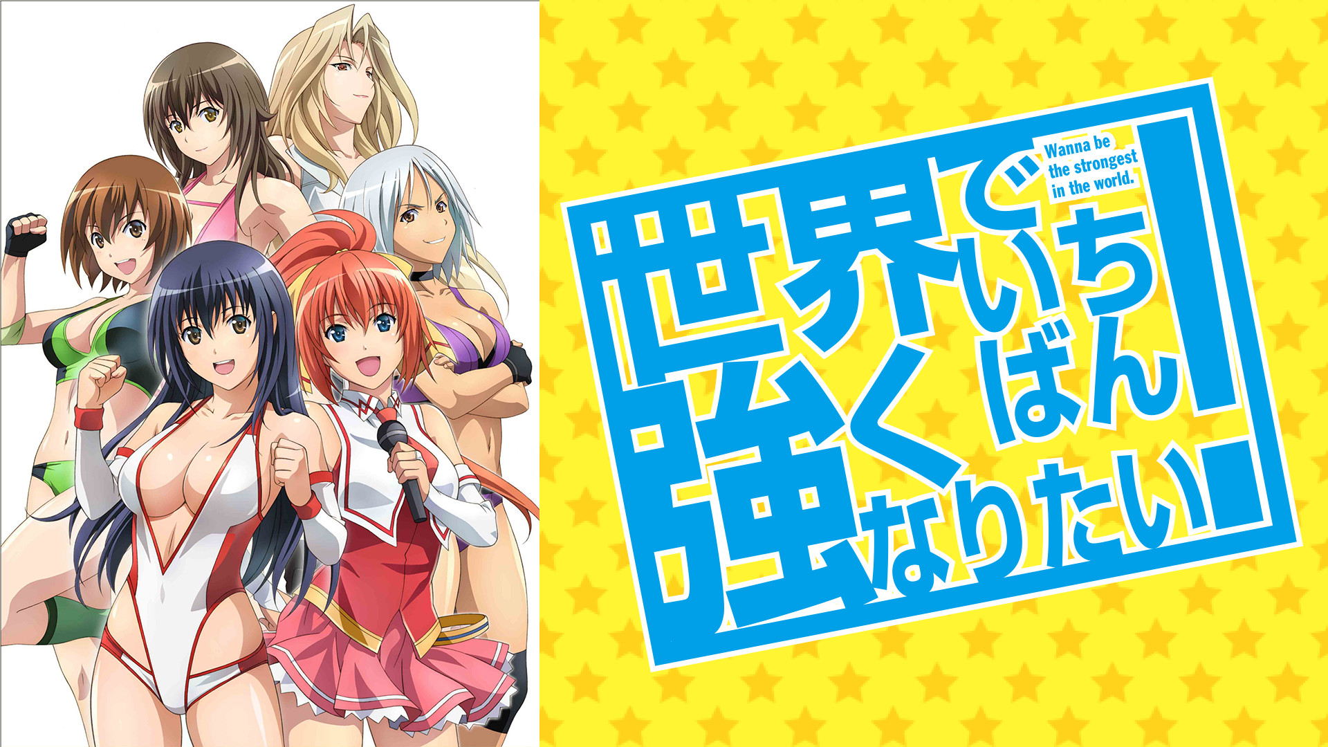 世界でいちばん強くなりたい！【リテイク版】 - dアニメストア キービジュアル