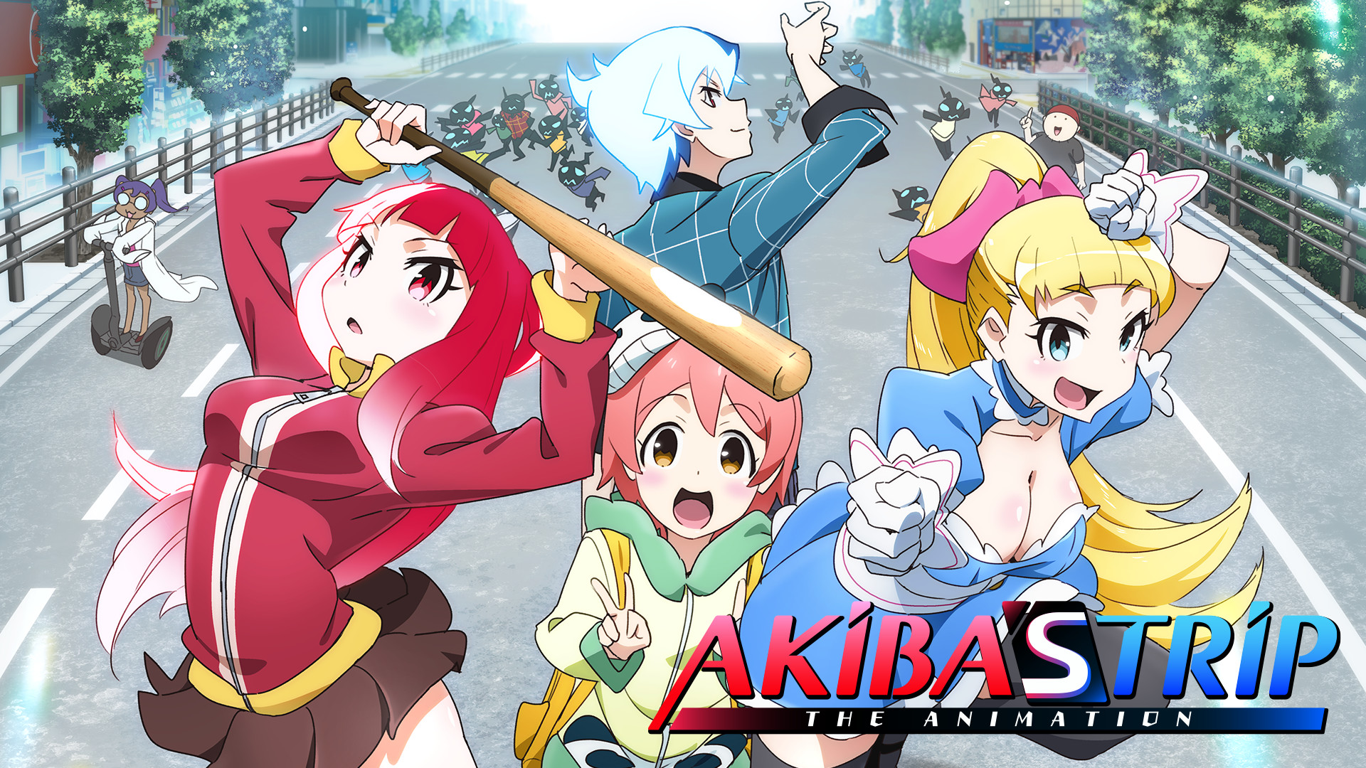 AKIBA’S TRIP -THE ANIMATION- - dアニメストア キービジュアル