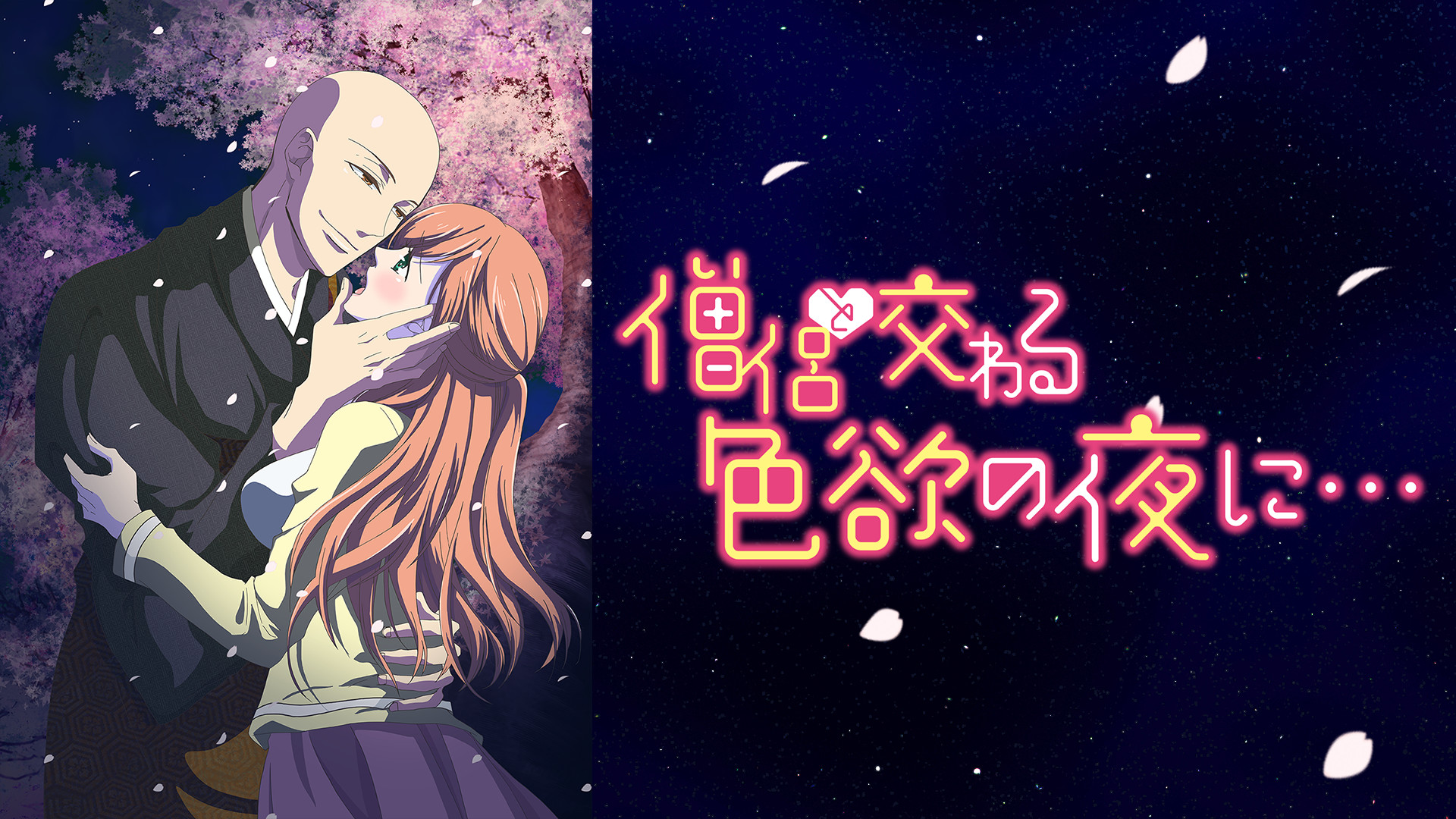 僧侶と交わる色欲の夜に…【オンエア版】 - dアニメストア キービジュアル