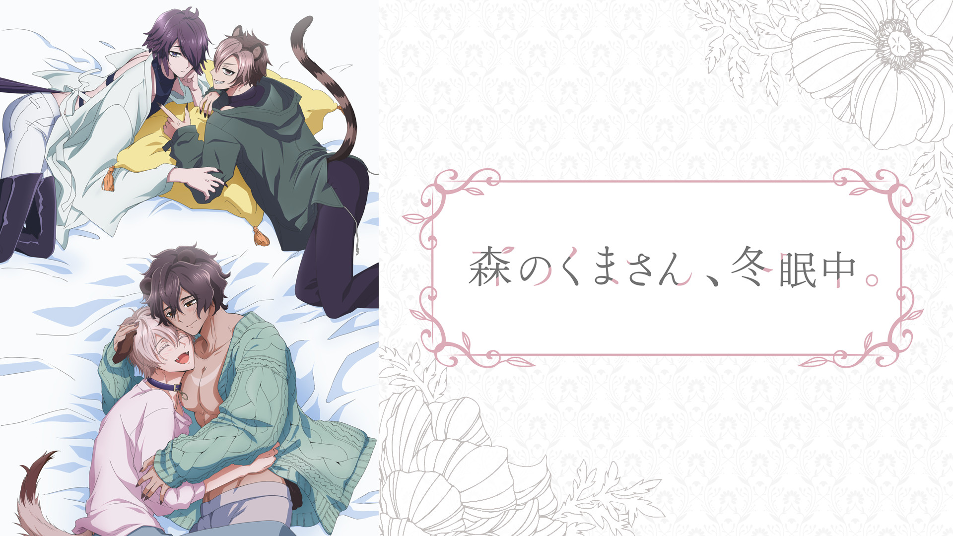 森のくまさん、冬眠中。【オンエア版】 - dアニメストア キービジュアル