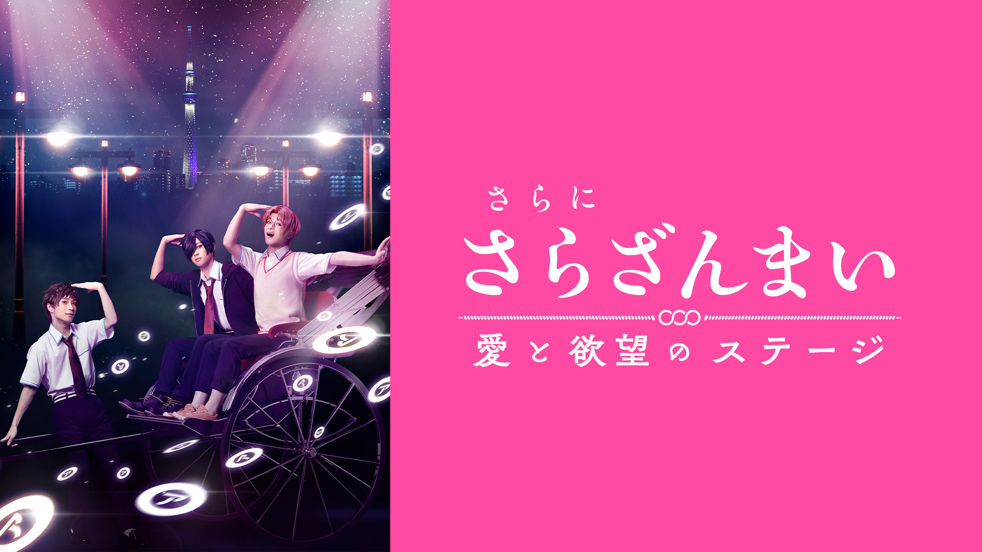 さらに「さらざんまい」~愛と欲望のステージ~ - dアニメストア キービジュアル