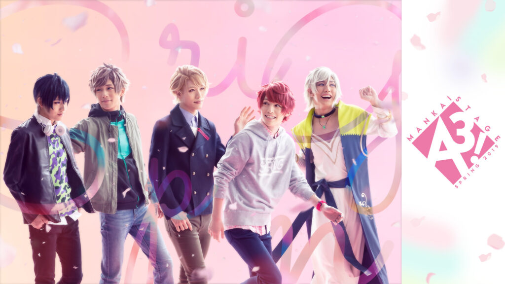 MANKAI STAGE『A3!』～SPRING 2019～ - dアニメストア キービジュアル