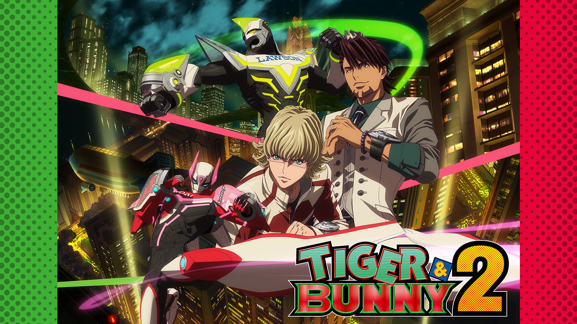 TIGER & BUNNY 2 - dアニメストア キービジュアル