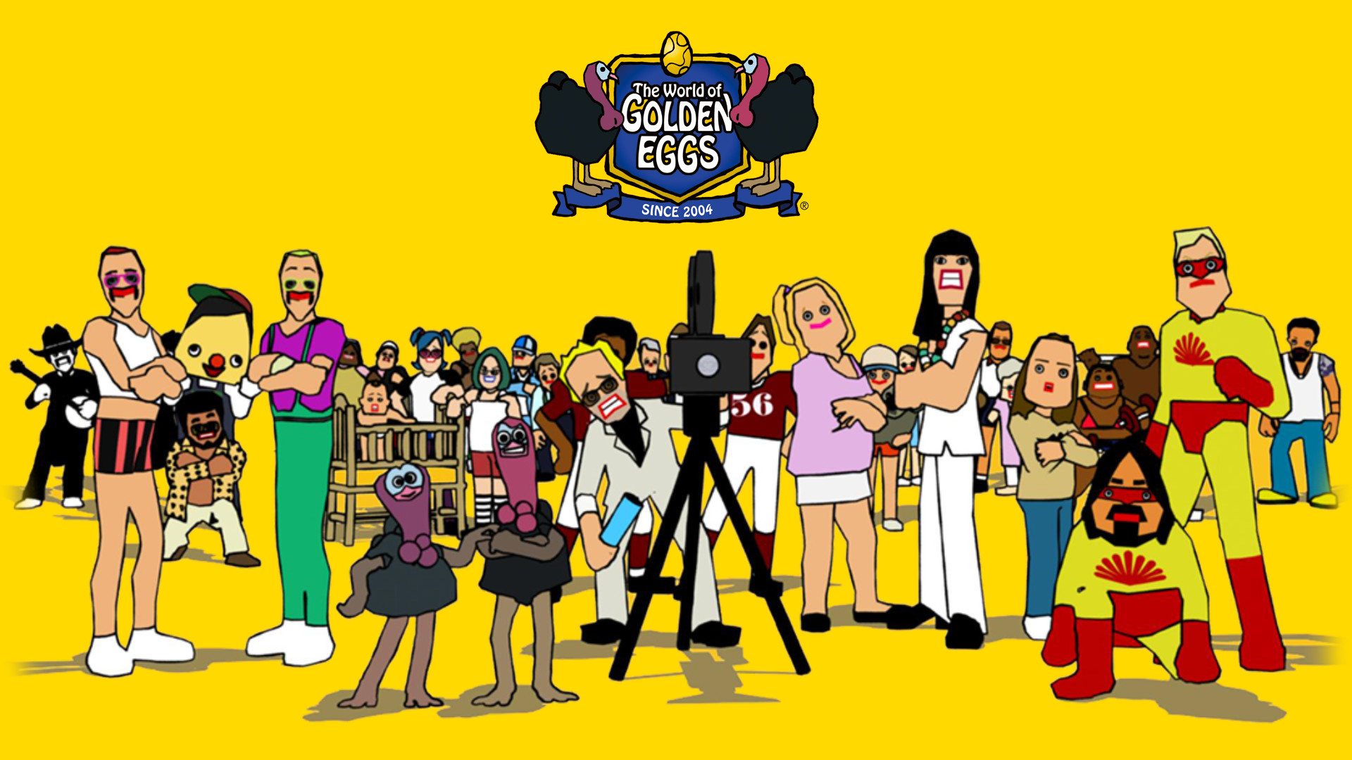 The World of GOLDEN EGGS - dアニメストア キービジュアル