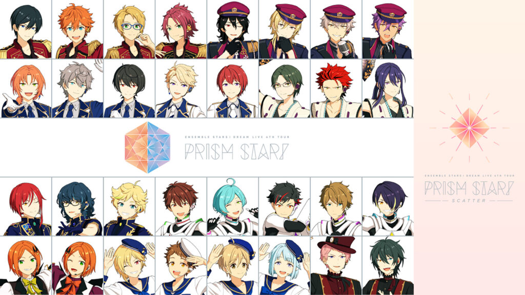 あんさんぶるスターズ! DREAM LIVE -4th Tour “Prism Star!”- ver.SCATTER【大阪公演】 - dアニメストア キービジュアル