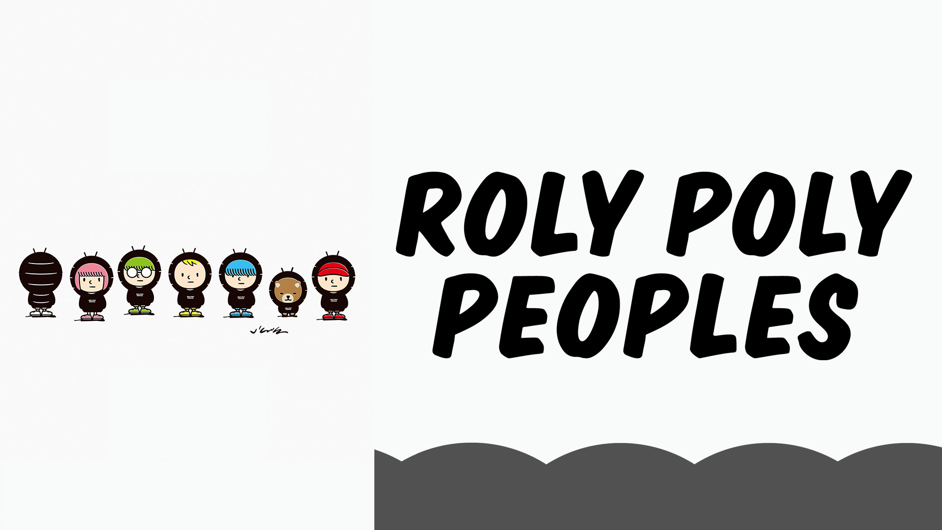 ROLY POLY PEOPLES キービジュアル