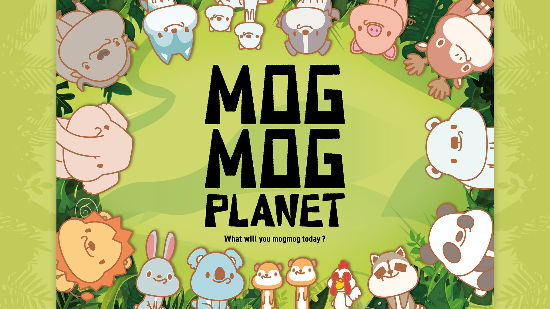MOG MOG PLANET　CUTE版 キービジュアル